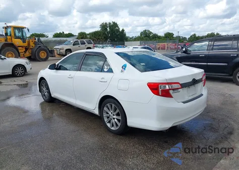 2012 Toyota Camry Xle V6 z USA, uszkodzony, nr VIN 4T1BK1FK3CU508389